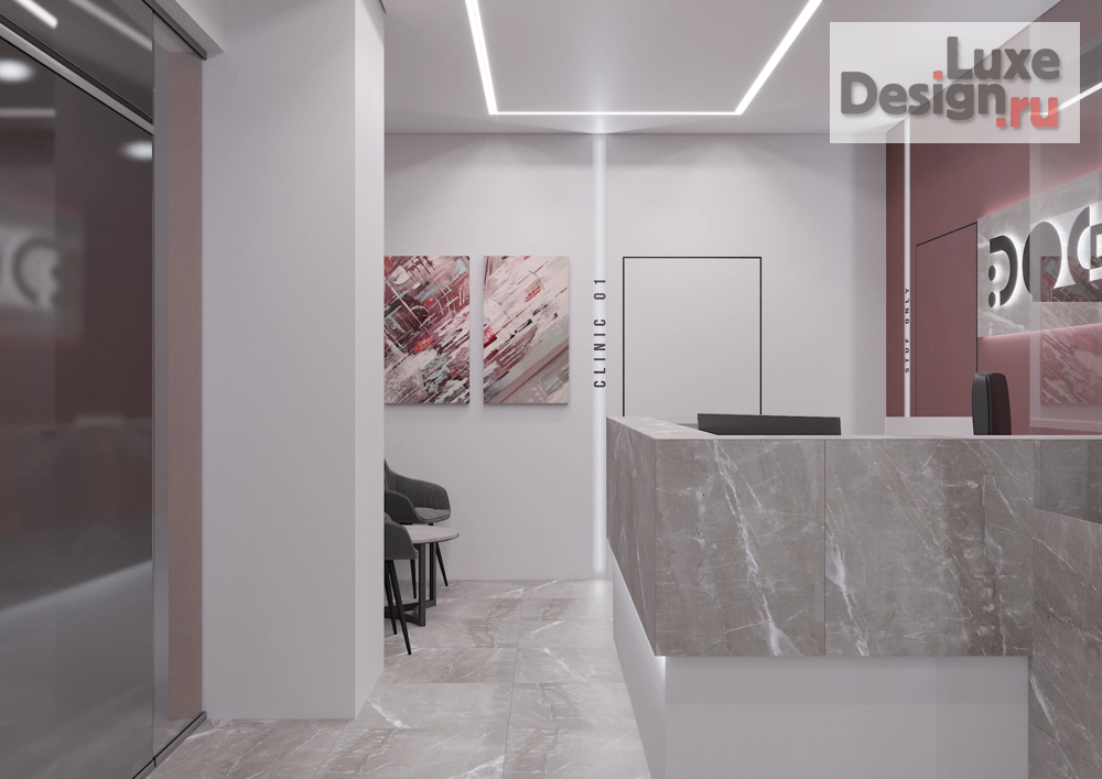 Дизайн интерьера лечебного учреждения "Проект стоматологии" (фото 2)