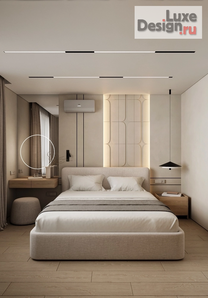 Дизайн интерьера спальни "ЖК "Новая Жизнь", спальня" (фото 1)
