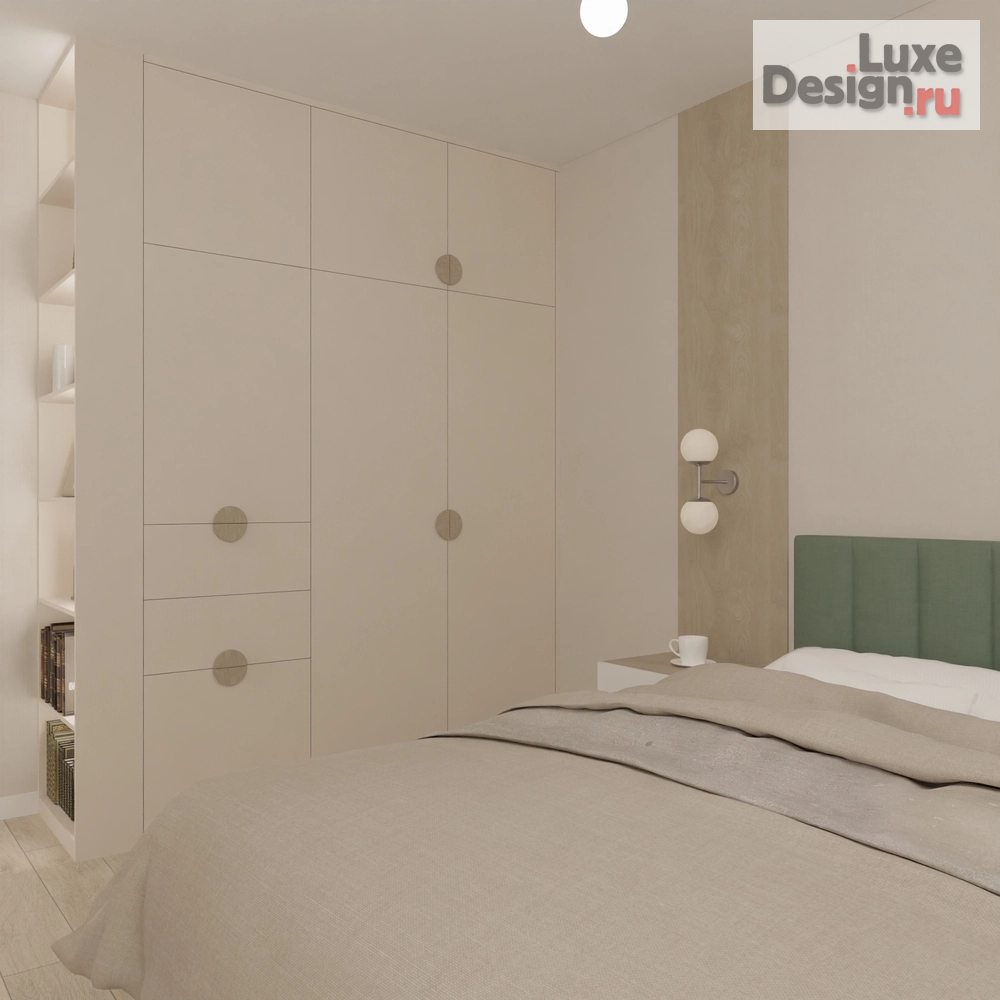 Дизайн интерьера трехкомнатной квартиры "Квартира 85 кв.м. в светлых тонах" (фото 5)