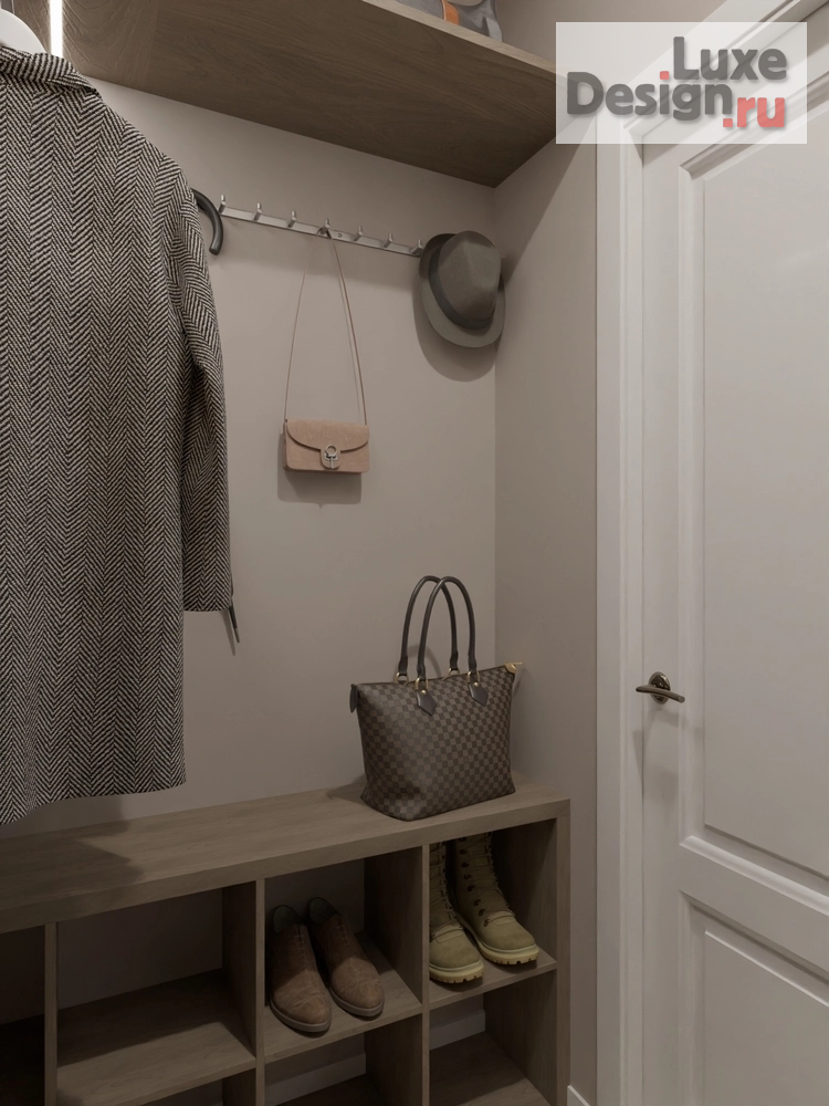 Дизайн интерьера трехкомнатной квартиры "Квартира 85 кв.м. в светлых тонах" (фото 16)