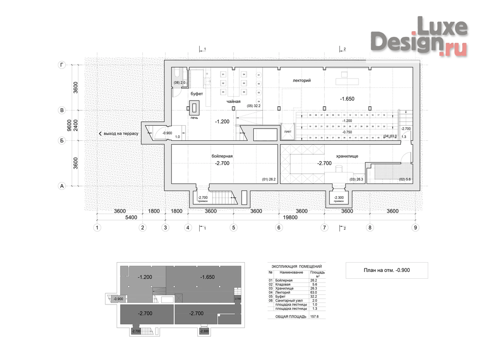 Частная архитектура "Архитектура / Дизайн интерьера / Выставочные пространства" (фото 13)