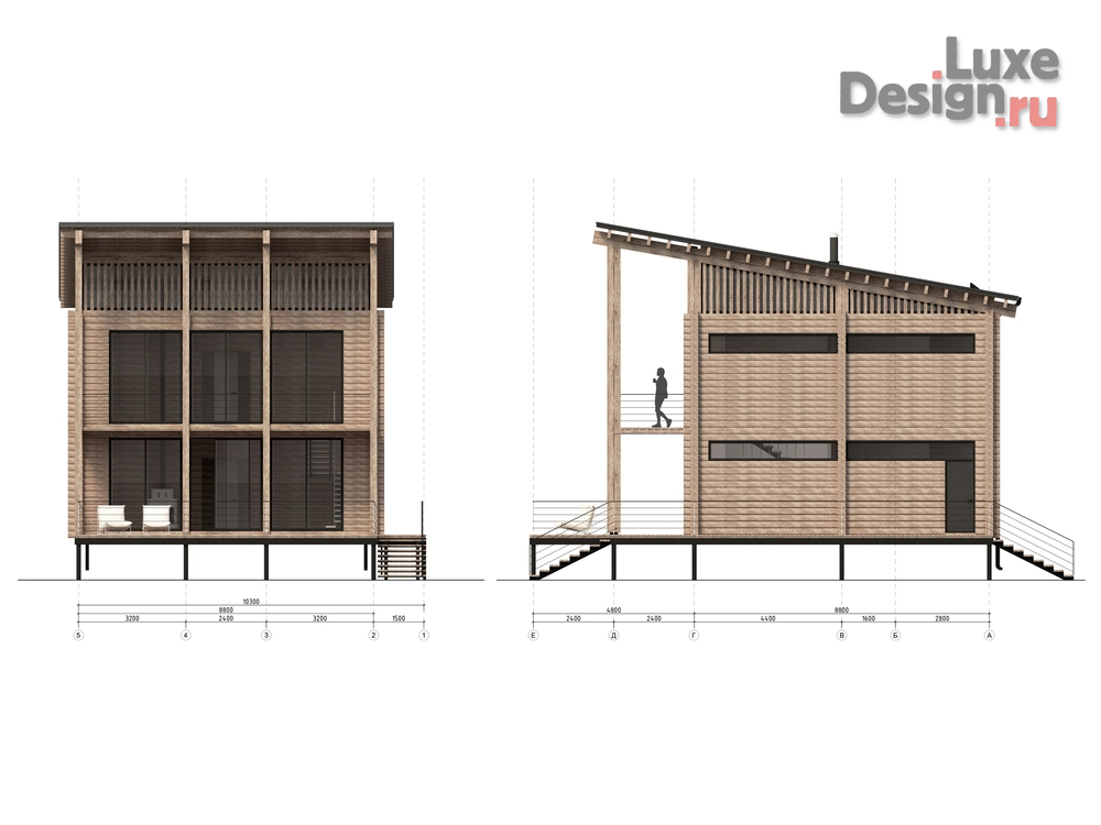 Частная архитектура "Архитектура / Дизайн интерьера / Выставочные пространства" (фото 55)
