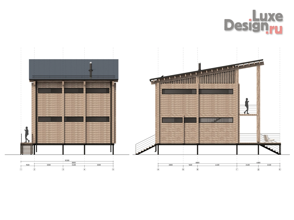 Частная архитектура "Архитектура / Дизайн интерьера / Выставочные пространства" (фото 56)