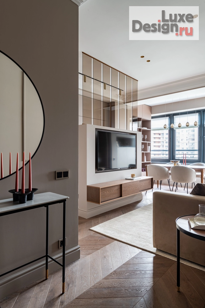 Дизайн интерьера двухкомнатной квартиры "Проект на ул. Эльдара Рязанова" (фото 2)