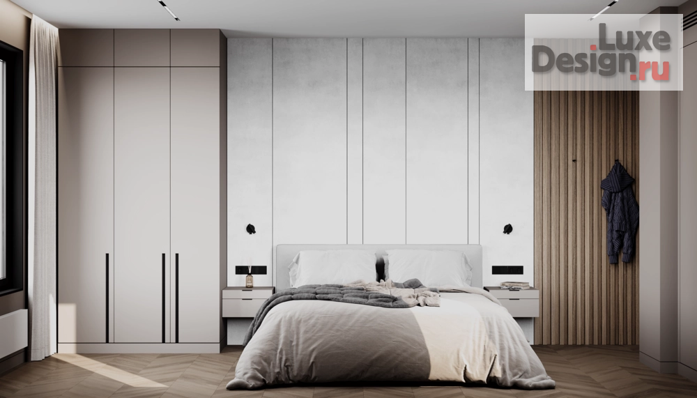 Дизайн интерьера квартиры "Дизайн-проект квартиры в современном стиле в ЖК Shome, 100 кв.м." (фото 7)