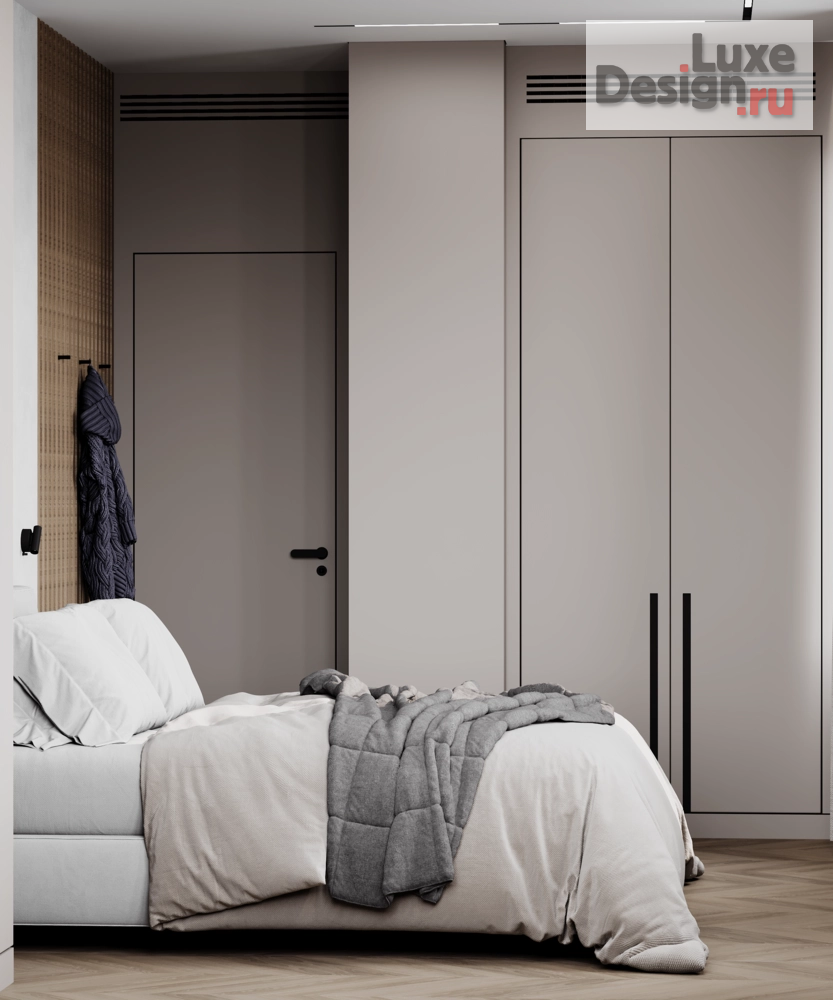 Дизайн интерьера квартиры "Дизайн-проект квартиры в современном стиле в ЖК Shome, 100 кв.м." (фото 8)