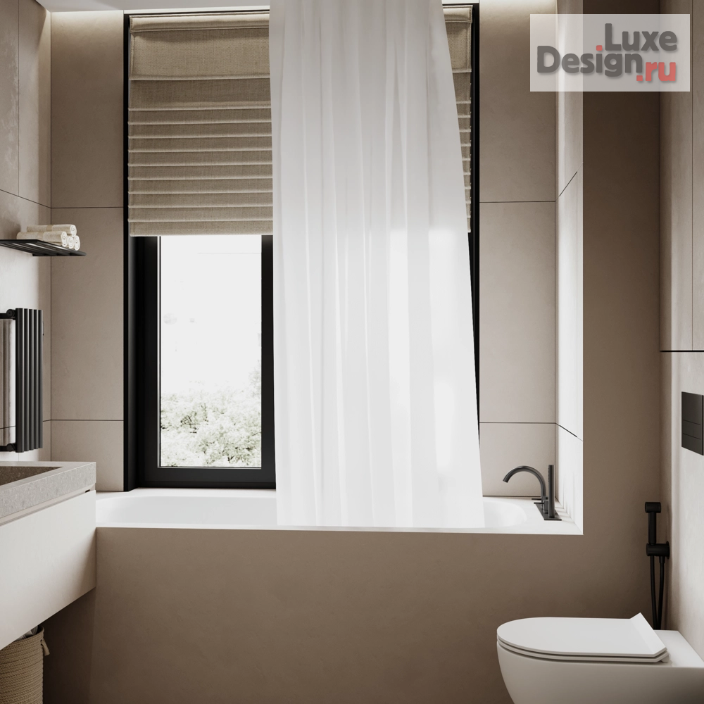 Дизайн интерьера квартиры "Дизайн-проект квартиры в современном стиле в ЖК Shome, 100 кв.м." (фото 12)