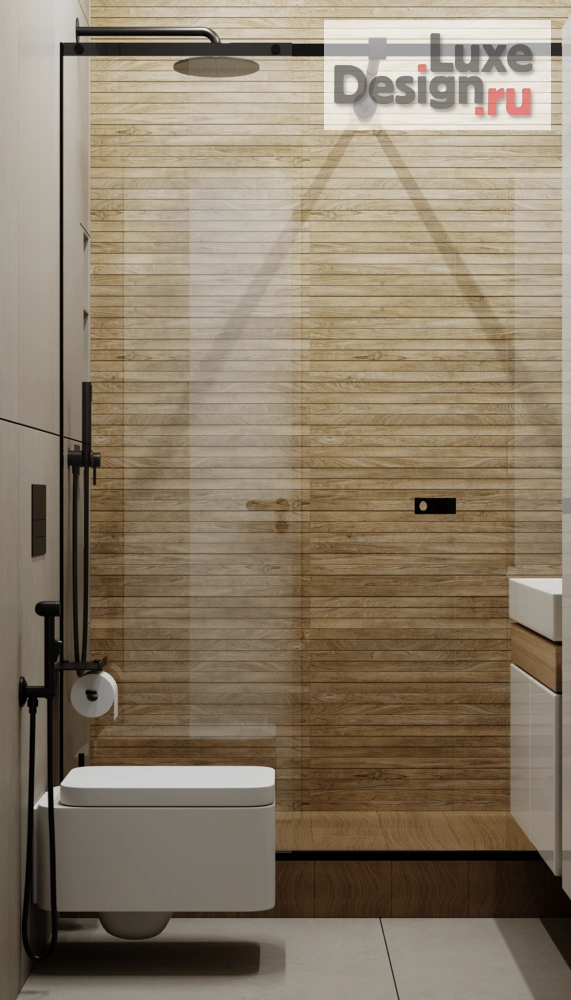 Дизайн интерьера квартиры "Дизайн-проект квартиры в современном стиле в ЖК Shome, 100 кв.м." (фото 19)