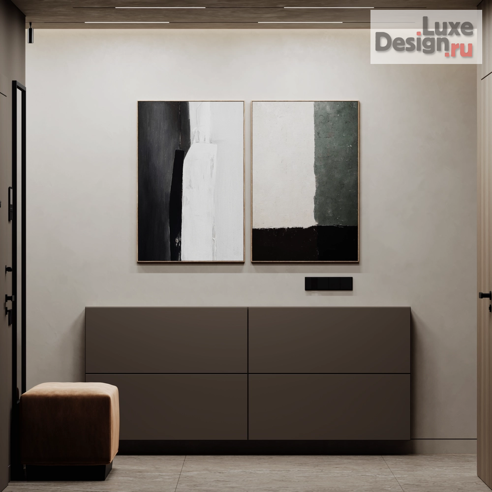 Дизайн интерьера квартиры "Дизайн-проект квартиры в современном стиле в ЖК Shome, 100 кв.м." (фото 23)