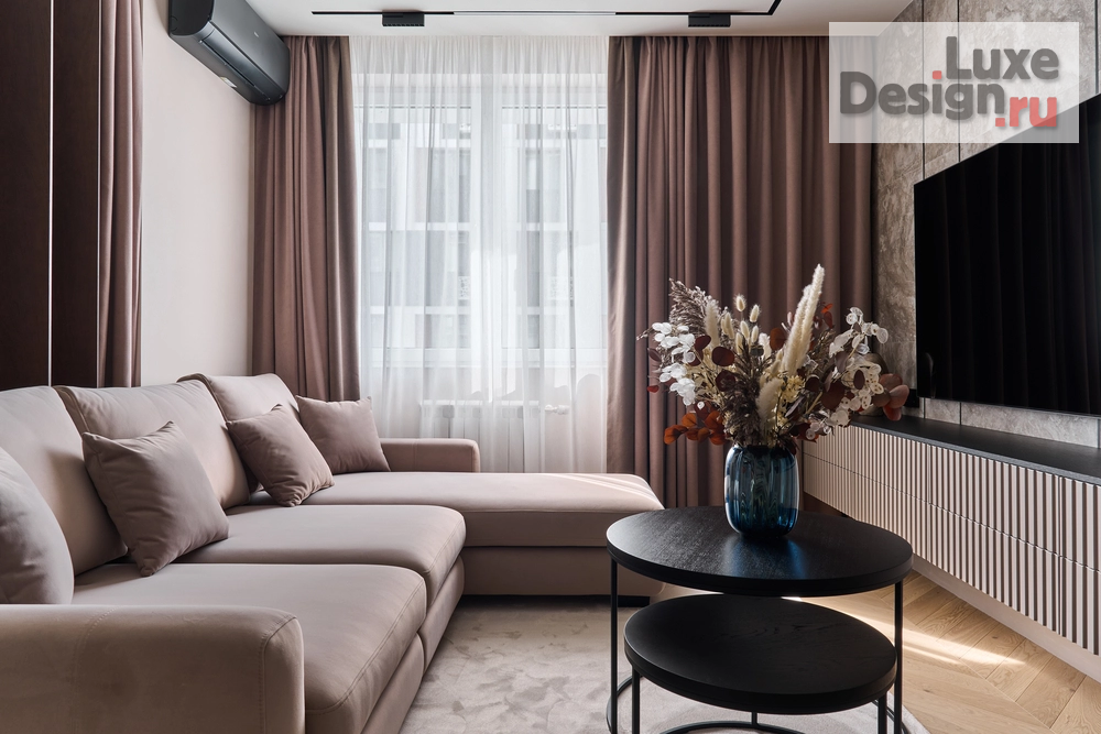 Дизайн интерьера квартиры "Реализованный интерьер квартиры в ЖК Ты и Я в стиле современная классика с элементами ар-деко, 90 кв.м." (фото 7)