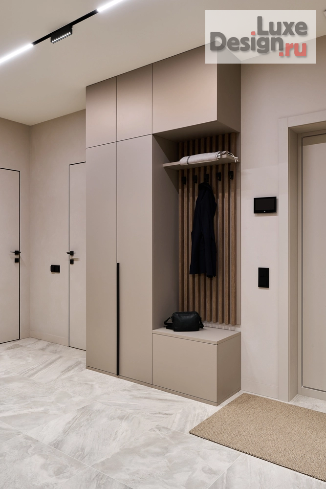 Дизайн интерьера квартиры "Реализованный интерьер квартиры в ЖК Ты и Я в стиле современная классика с элементами ар-деко, 90 кв.м." (фото 17)