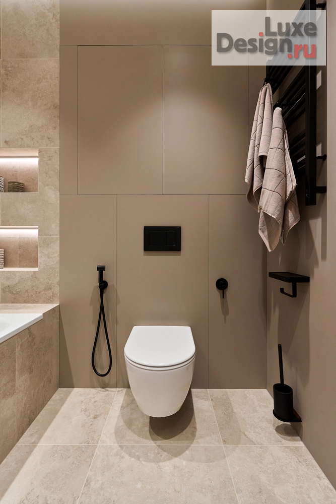 Дизайн интерьера квартиры "Реализованный интерьер квартиры в ЖК Ты и Я в стиле современная классика с элементами ар-деко, 90 кв.м." (фото 23)