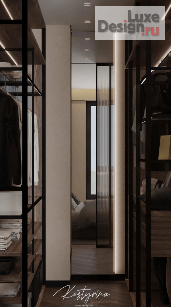 Дизайн интерьера квартиры "Дизайн-проект квартиры в современном стиле в ЖК Monodom, 106 кв.м." (фото 14)