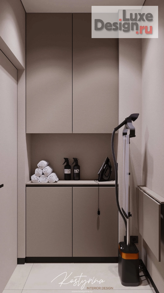 Дизайн интерьера квартиры "Дизайн-проект квартиры в современном стиле в ЖК Monodom, 106 кв.м." (фото 19)