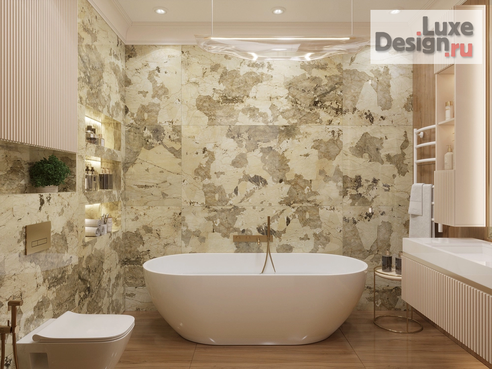 Дизайн интерьера гостиной "Квартира с кухней-гостиной " (фото 6)