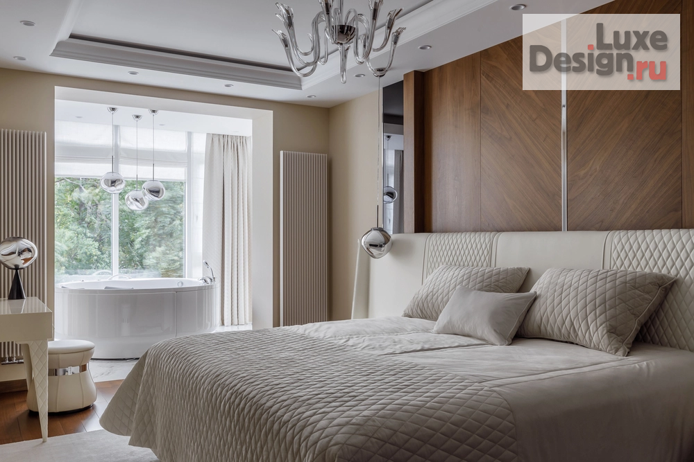 Дизайн интерьера квартиры "спальня люкс" (фото 4)