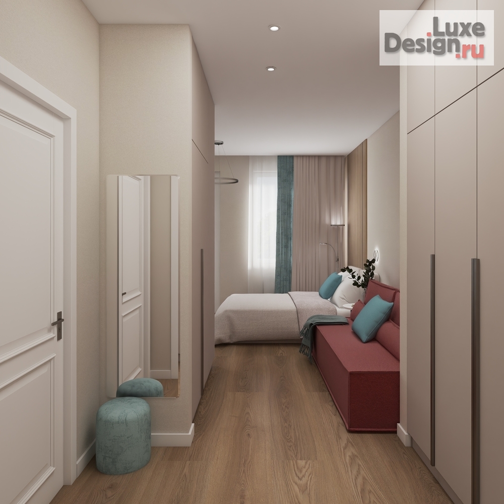 Дизайн интерьера квартиры студии "Проект "Морские каникулы"" (фото 2) от дизайнера Рудюк Екатерина Дизайн интерьера квартиры студии "Проект "Морские каникулы"" (фото 2)