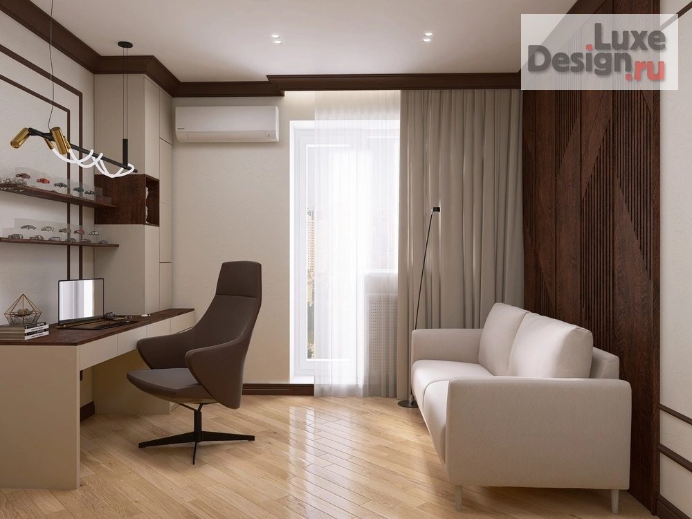 Дизайн интерьера четырехкомнатной квартиры "Квартира с историей" (фото 39) от дизайнера Рудюк Екатерина Дизайн интерьера четырехкомнатной квартиры "Квартира с историей" (фото 39)