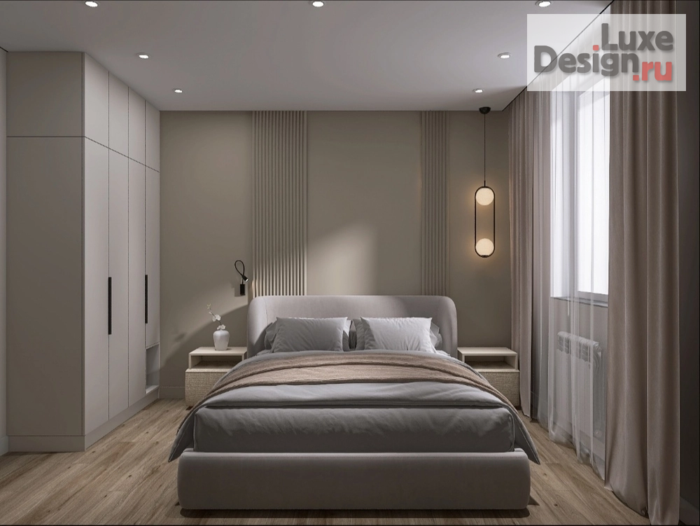 Дизайн интерьера двухкомнатной квартиры "Квартира на ул. Баженова" (фото 6)