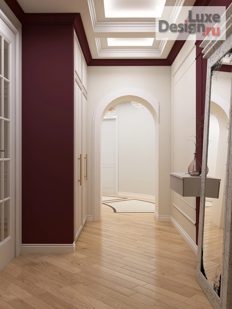 Дизайн интерьера четырехкомнатной квартиры "Квартира с историей" (фото 3) от дизайнера Рудюк Екатерина Дизайн интерьера четырехкомнатной квартиры "Квартира с историей" (фото 3)
