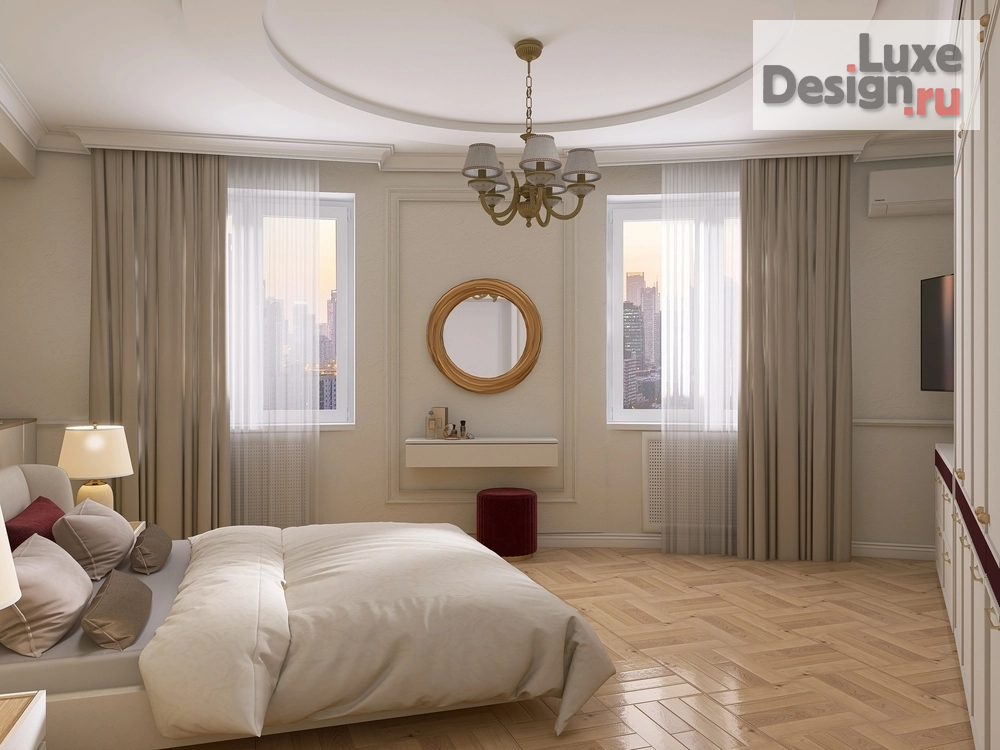 Дизайн интерьера четырехкомнатной квартиры "Квартира с историей" (фото 27) от дизайнера Рудюк Екатерина Дизайн интерьера четырехкомнатной квартиры "Квартира с историей" (фото 27)