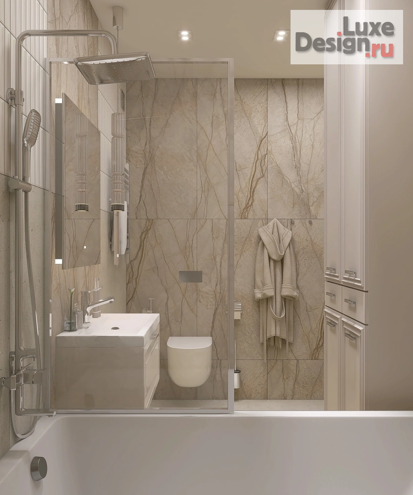 Дизайн интерьера четырехкомнатной квартиры "Квартира с историей" (фото 43) от дизайнера Рудюк Екатерина Дизайн интерьера четырехкомнатной квартиры "Квартира с историей" (фото 43)