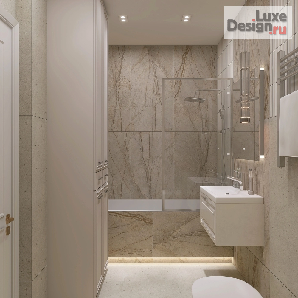 Дизайн интерьера четырехкомнатной квартиры "Квартира с историей" (фото 45) от дизайнера Рудюк Екатерина Дизайн интерьера четырехкомнатной квартиры "Квартира с историей" (фото 45)