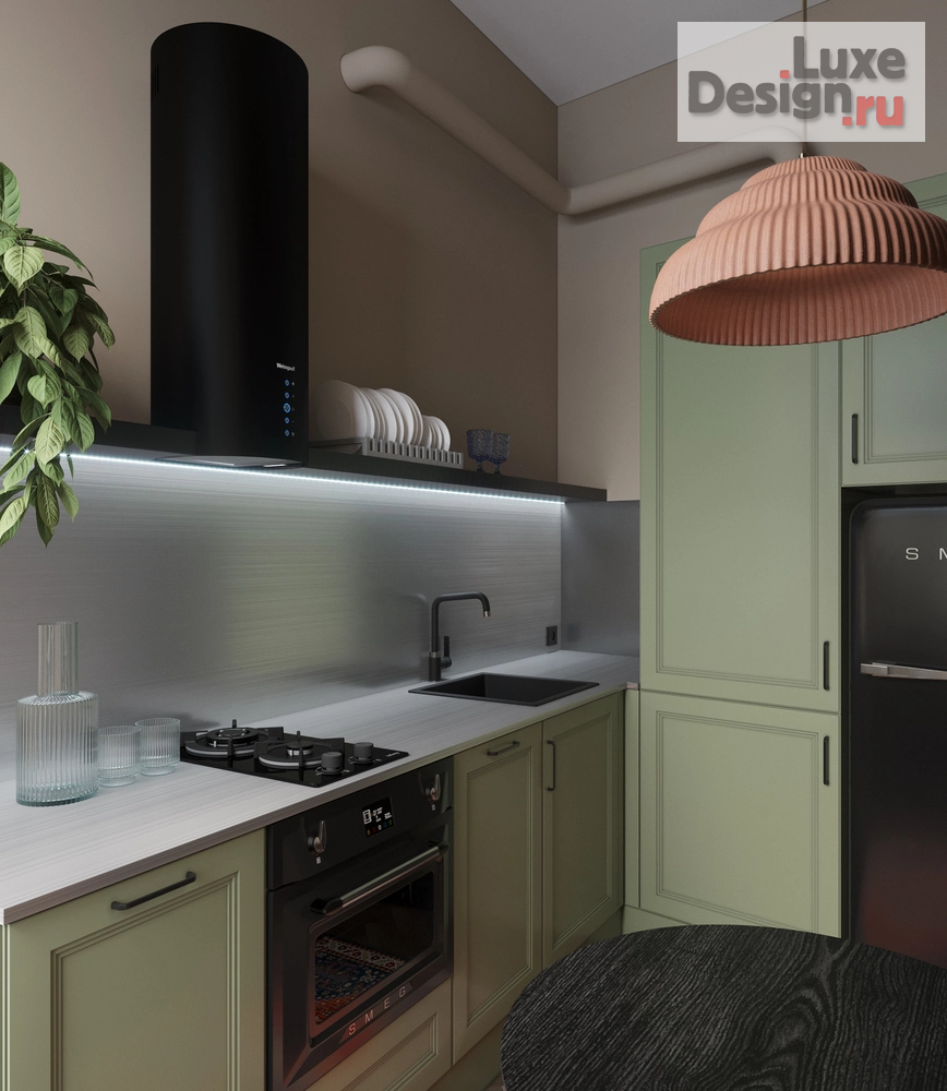 Дизайн интерьера квартиры "Проект квартиры для выходных на Фонтанке в СПб." (фото 14)