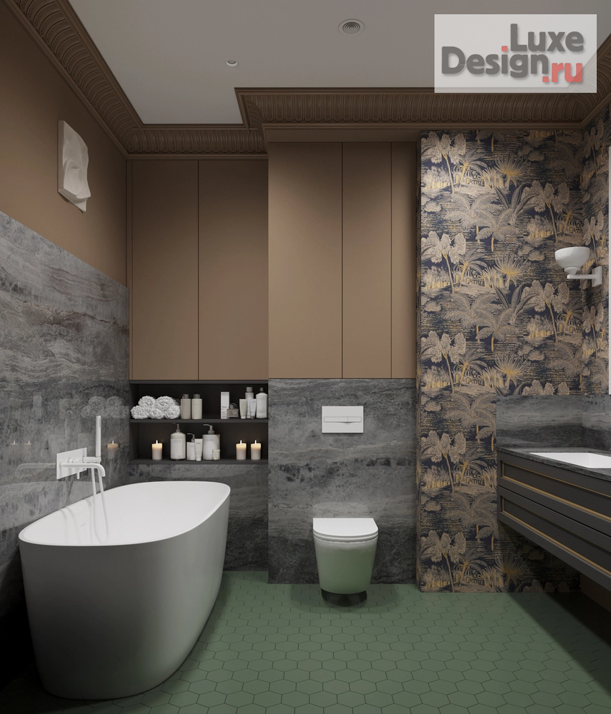 Дизайн интерьера квартиры "Проект квартиры для выходных на Фонтанке в СПб." (фото 10)