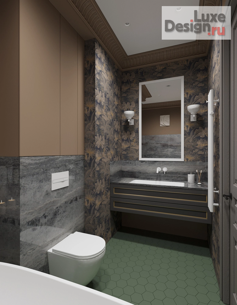 Дизайн интерьера квартиры "Проект квартиры для выходных на Фонтанке в СПб." (фото 11)