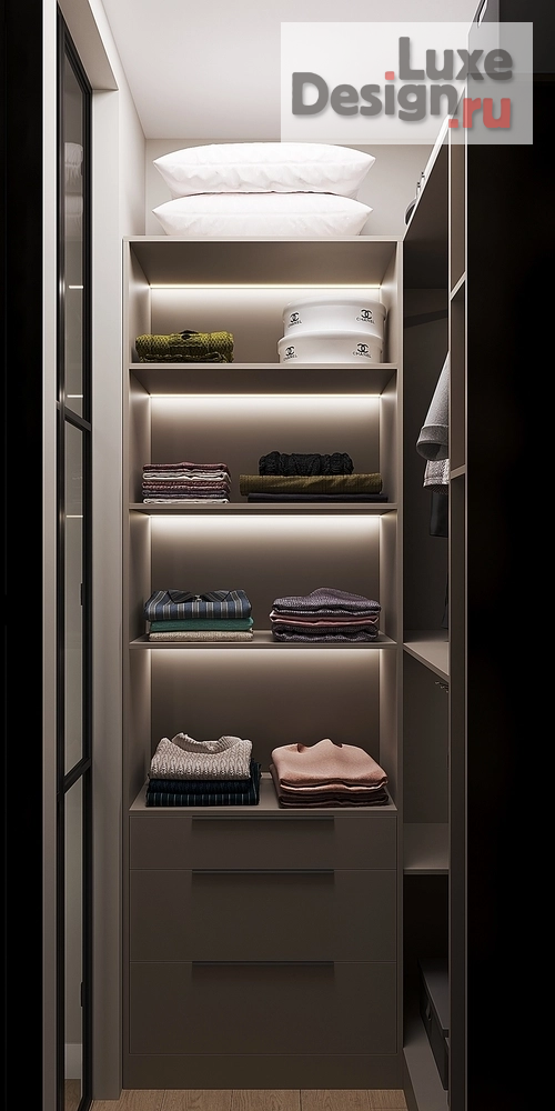 Дизайн интерьера двухкомнатной квартиры "ЖК Керемет" (фото 9)