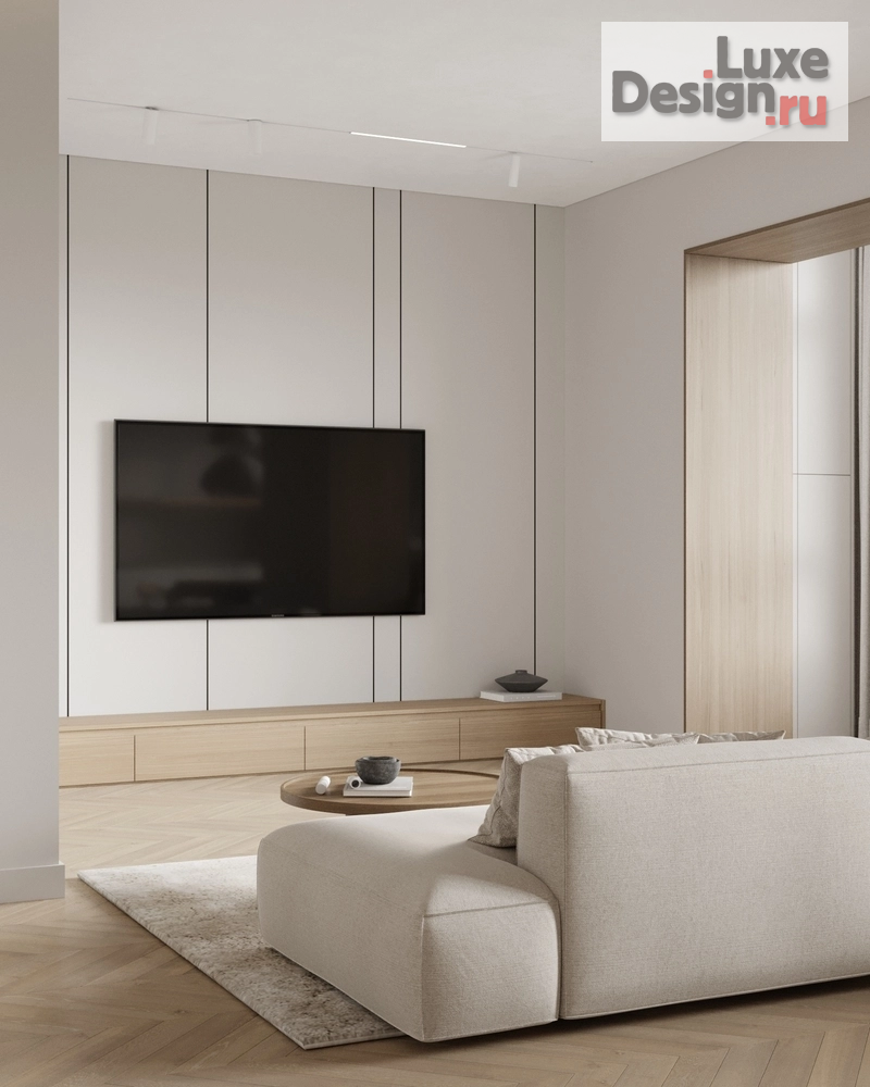 Дизайн интерьера двухкомнатной квартиры "ЖК Абай парк" (фото 4)