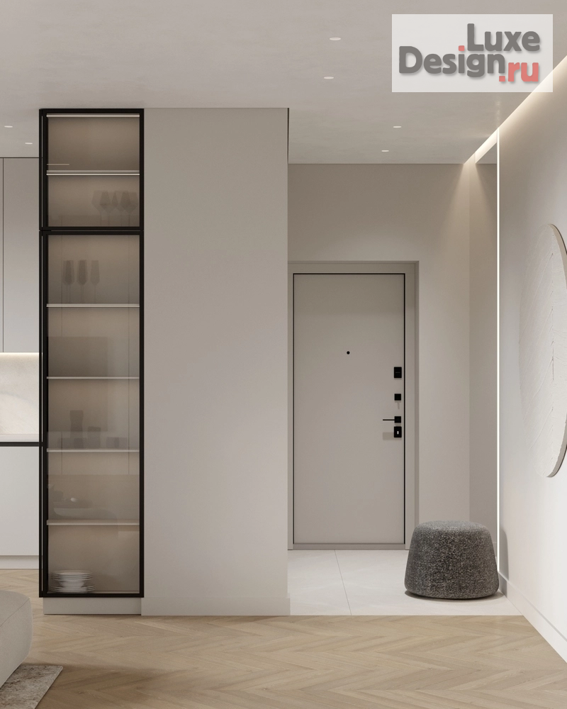 Дизайн интерьера двухкомнатной квартиры "ЖК Абай парк" (фото 15)