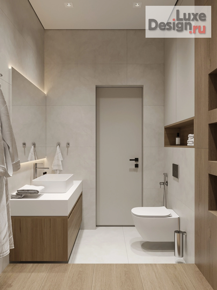 Дизайн интерьера двухкомнатной квартиры "ЖК Абай парк" (фото 27)