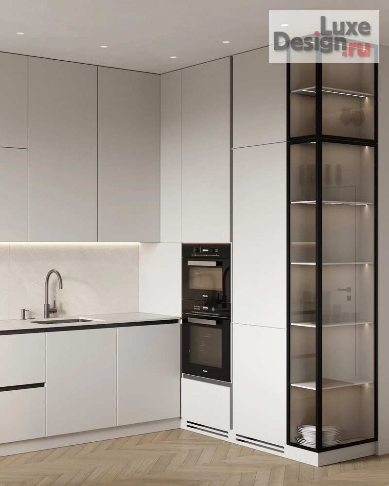 Дизайн интерьера двухкомнатной квартиры "ЖК Абай парк" (фото 10)