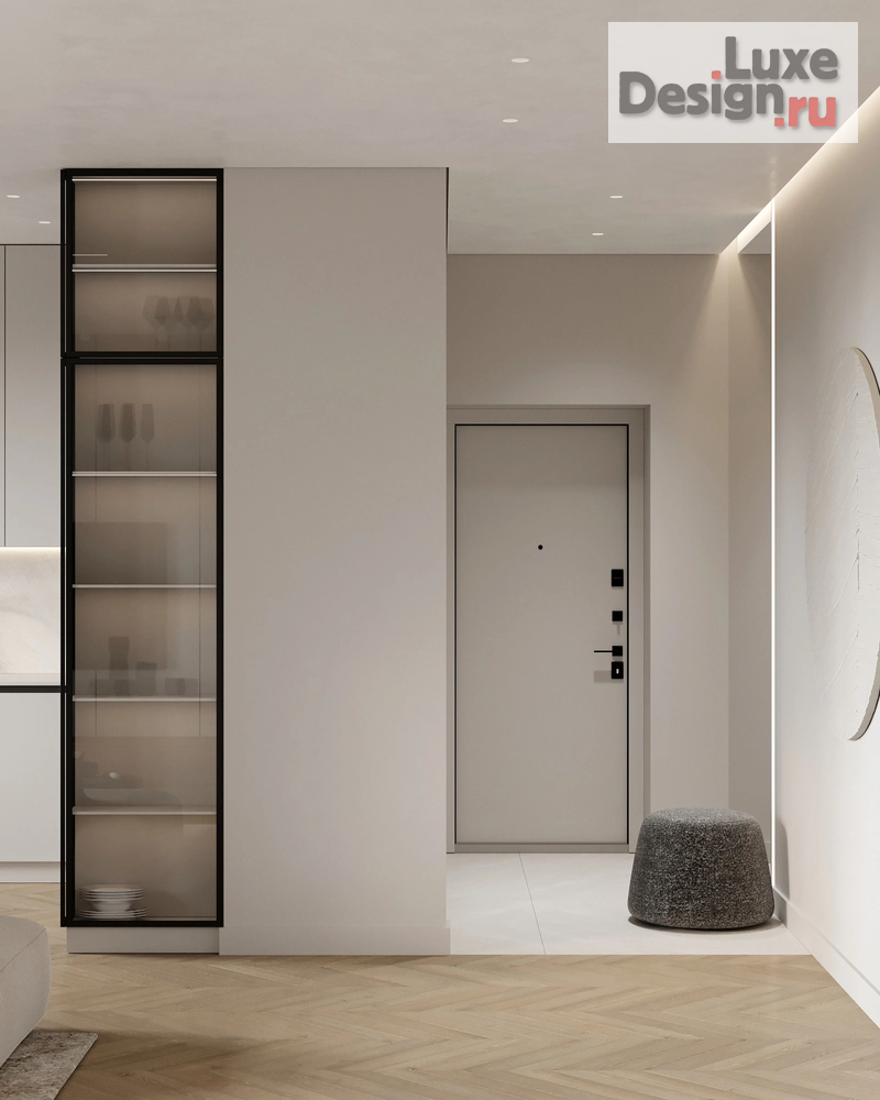 Дизайн интерьера двухкомнатной квартиры "ЖК Абай парк" (фото 13)