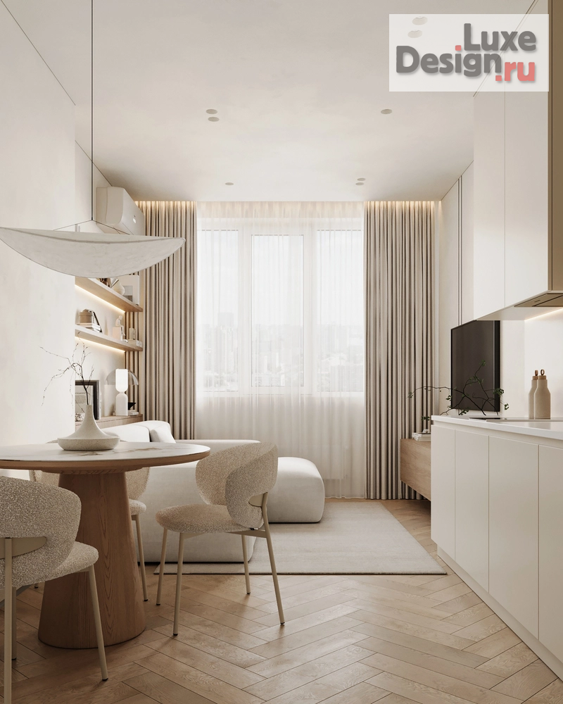 Дизайн интерьера однокомнатной квартиры "ЖК Headliner" (фото 9)