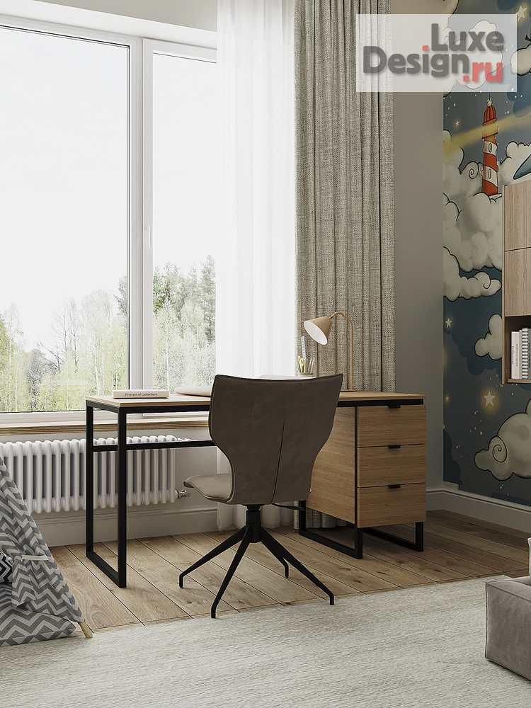 Дизайн интерьера загородного дома "Дом для молодой семьи в МО" (фото 62) от дизайнера Кристина Филиппова Дизайн интерьера загородного дома "Дом для молодой семьи в МО" (фото 62)