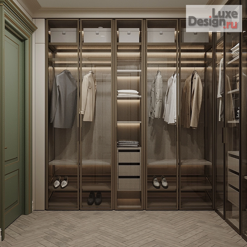 Дизайн интерьера трехкомнатной квартиры "Спальня для сестер в классическом стиле" (фото 10)