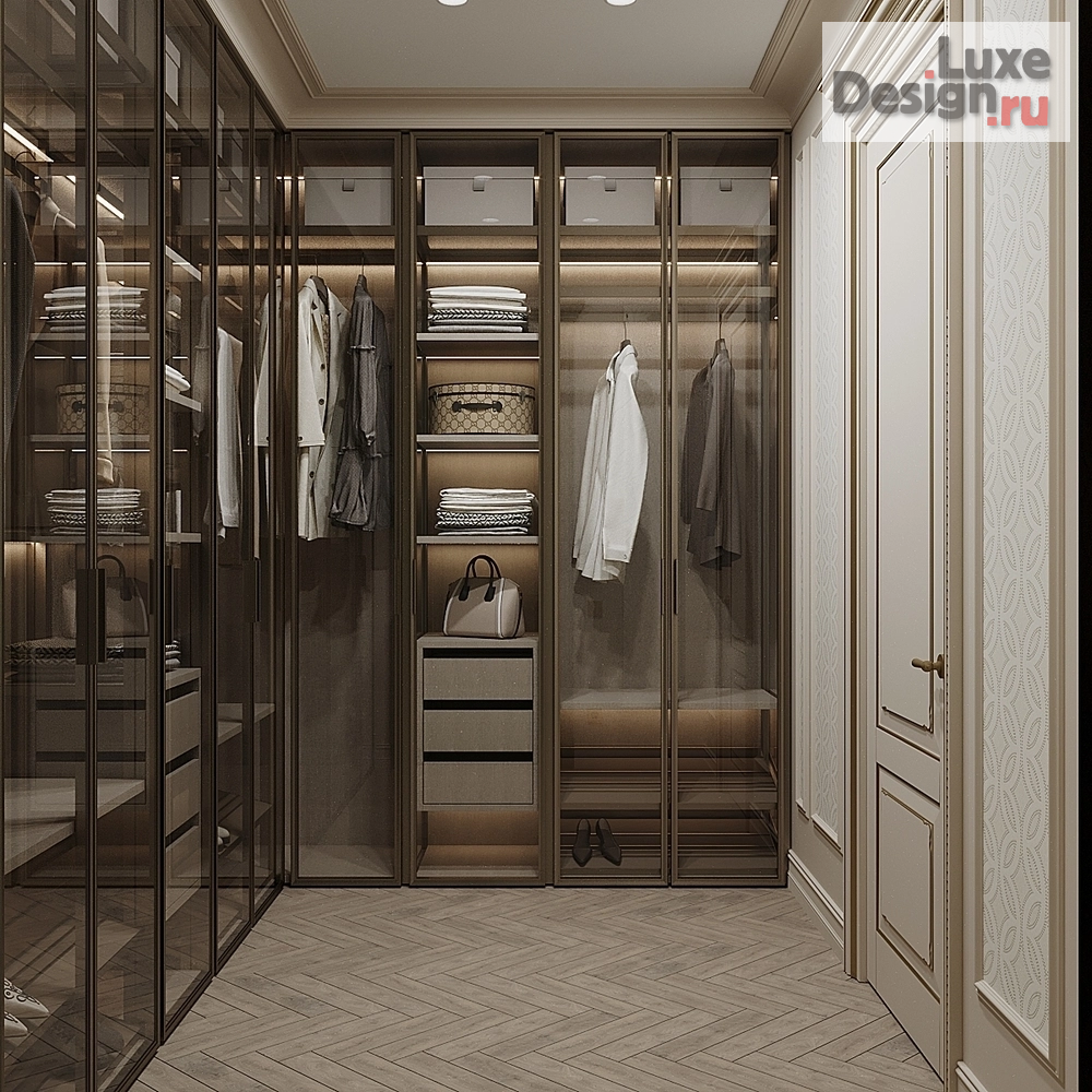 Дизайн интерьера трехкомнатной квартиры "Спальня для сестер в классическом стиле" (фото 12)