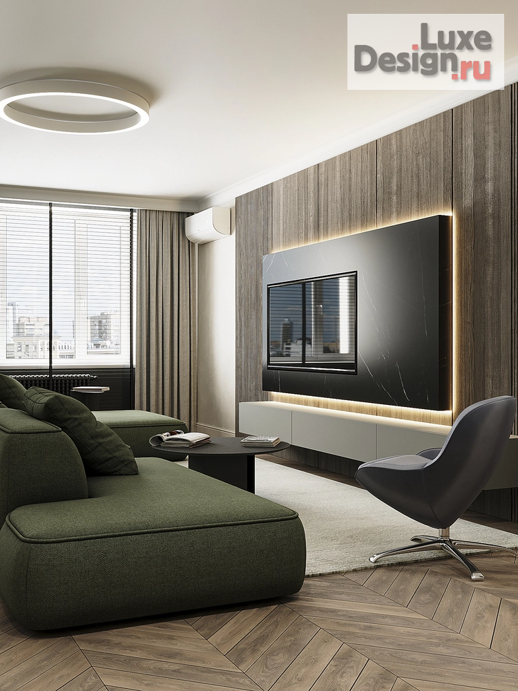 Дизайн интерьера квартиры "Москва, ул. маршала Тухачевского" (фото 7)