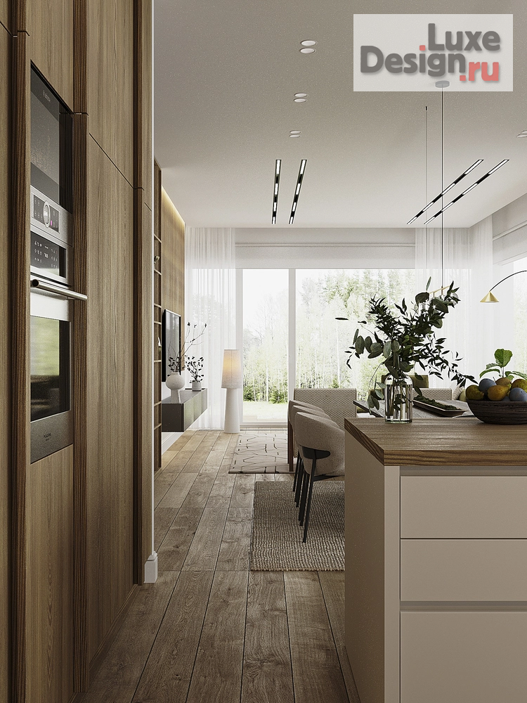 Дизайн интерьера загородного дома "Дом для молодой семьи в МО" (фото 11) от дизайнера Кристина Филиппова Дизайн интерьера загородного дома "Дом для молодой семьи в МО" (фото 11)