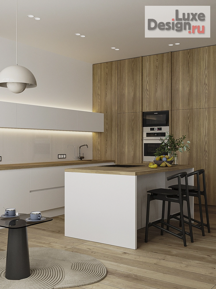 Дизайн интерьера загородного дома "Дом для молодой семьи в МО" (фото 13) от дизайнера Кристина Филиппова Дизайн интерьера загородного дома "Дом для молодой семьи в МО" (фото 13)