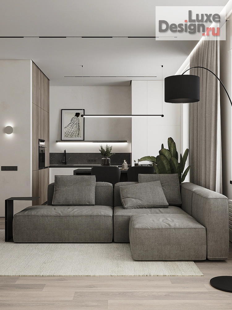 Дизайн интерьера квартиры "ЖК "Home Сity"" (фото 1)