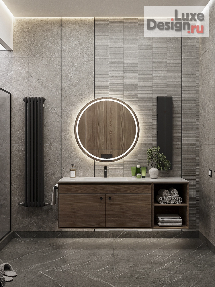 Дизайн интерьера загородного дома "Дом для молодой семьи в МО" (фото 67) от дизайнера Кристина Филиппова Дизайн интерьера загородного дома "Дом для молодой семьи в МО" (фото 67)