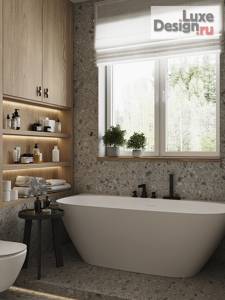 Дизайн интерьера загородного дома "Дом для молодой семьи в МО" (фото 44) от дизайнера Кристина Филиппова Дизайн интерьера загородного дома "Дом для молодой семьи в МО" (фото 44)