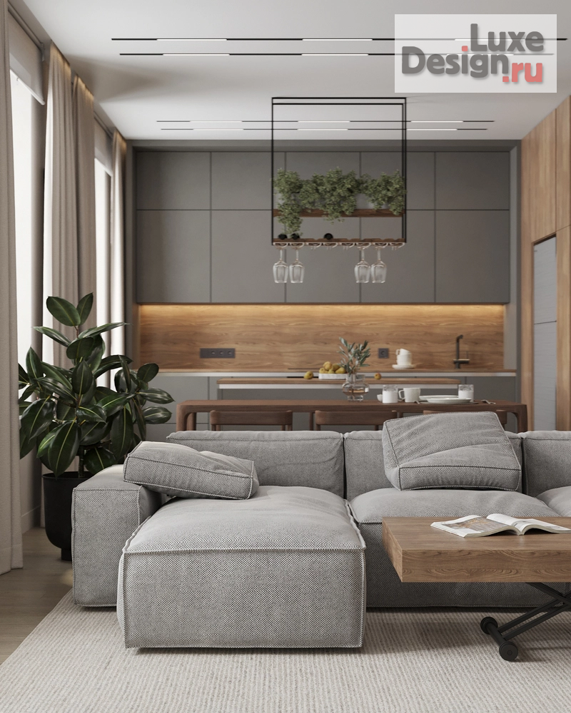 Дизайн интерьера квартиры "ЖК "Кварталы 21 19"" (фото 1)