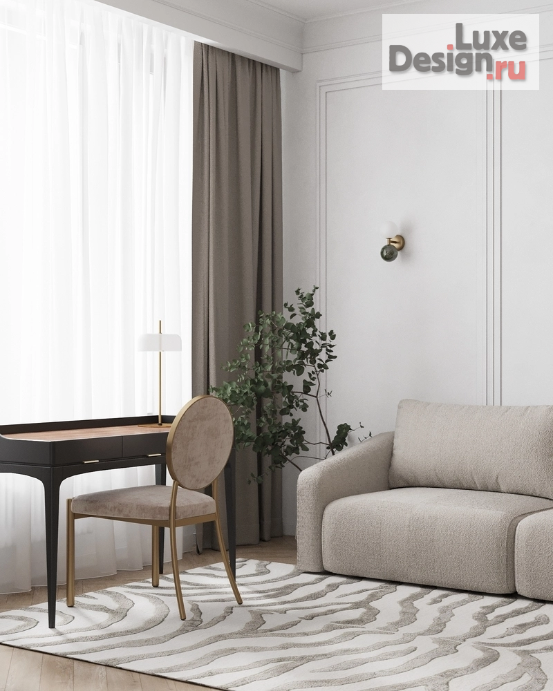 Дизайн интерьера квартиры "ЖК "Дом на Тишинке"" (фото 1) от дизайнера Кристина Филиппова Дизайн интерьера квартиры "ЖК "Дом на Тишинке"" (фото 1)