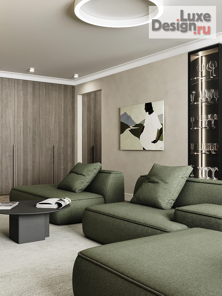 Дизайн интерьера квартиры "Москва, ул. маршала Тухачевского" (фото 10)