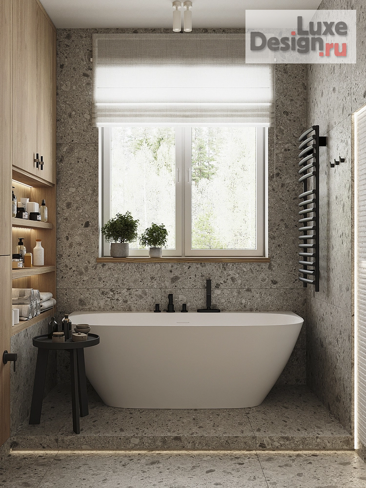 Дизайн интерьера загородного дома "Дом для молодой семьи в МО" (фото 40) от дизайнера Кристина Филиппова Дизайн интерьера загородного дома "Дом для молодой семьи в МО" (фото 40)